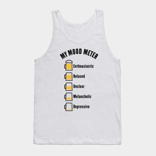 My Mood Meter (Beer Drinker / V1 / POS) Tank Top